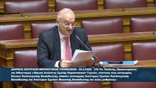 Βορύλλας:«Σκιές αδιαφάνειας και επικίνδυνες ασάφειες στο νομοσχέδιο για την Καλλιτεχνική Εκπαίδευση»