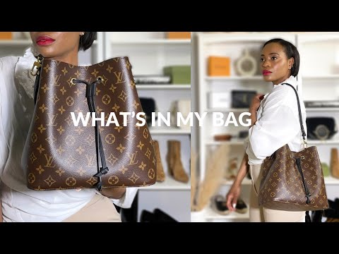WHAT'S IN MY BAG 2022, LOUIS VUITTON NEONOE, EVERY DAY ESSENTIALS