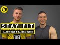 Stay fit - with Marco Reus & Sascha Huber | 7 Min Sixpack Workout | Episode 14