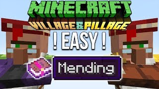 Minecraft 1.14 Easy Mending Books Tutorial