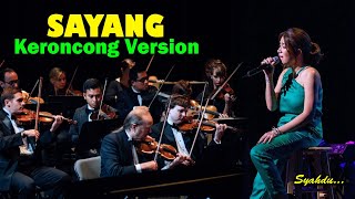 SAYANG - Via Vallen || Keroncong Version Cover