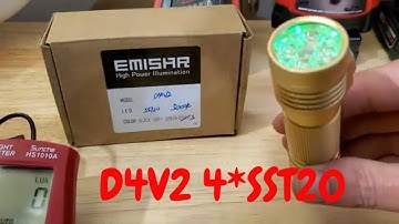 EMISAR D4V2 QUAD SST20 5K NW + BEAM SHOTS