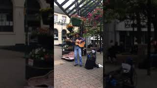 'The Detectorists' theme tune by friendly busker in Kendal