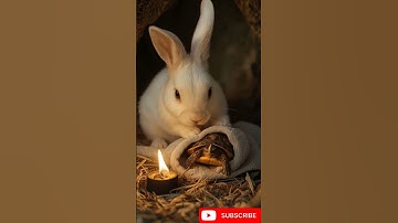 Rabbit save the turtle life #animation #pets