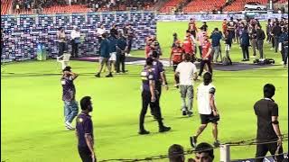 Shahrukh Khan at Narendra Modi Stadium #KKRvsSRH qualifiers #srk #kingkhan #kkr #srh