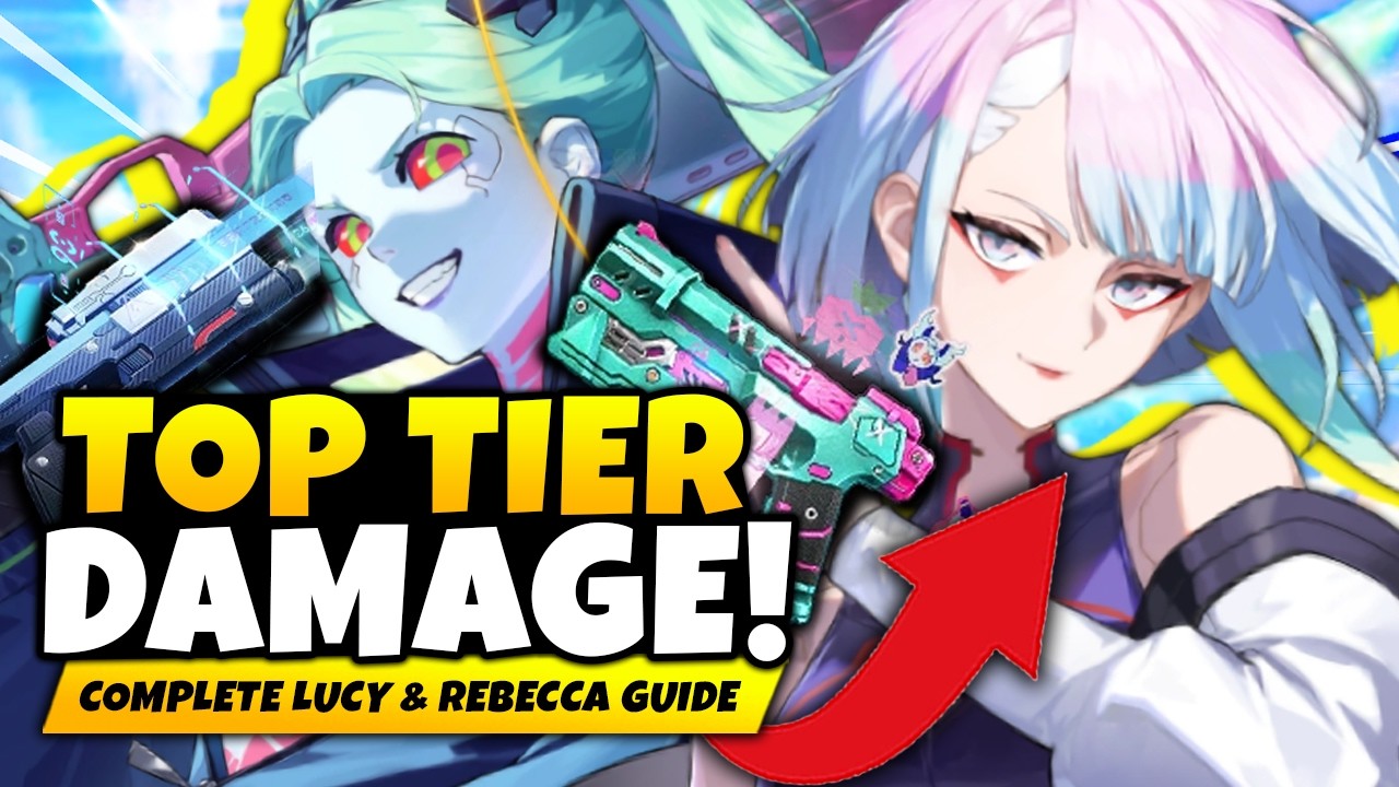DON'T BUILD THEM WRONG! BEST Lucy & Rebecca Guide & Build [Best Echoes, Weapons & Teams] WUWA