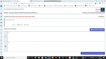 MTH632 QUIZ 1 PART 1 2022