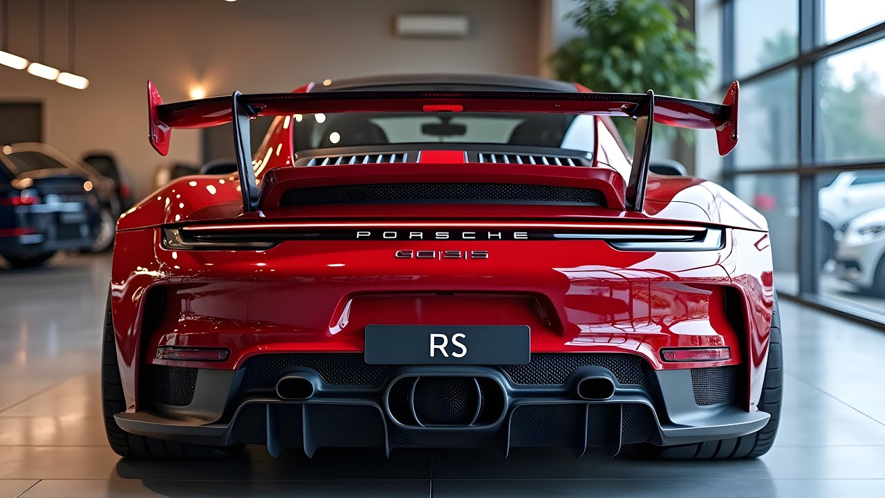 ポルシェ911 GT3 RS ポルシェ 911 GT3 RS 新型、自然吸気ボクサー6搭載の最高峰モデル