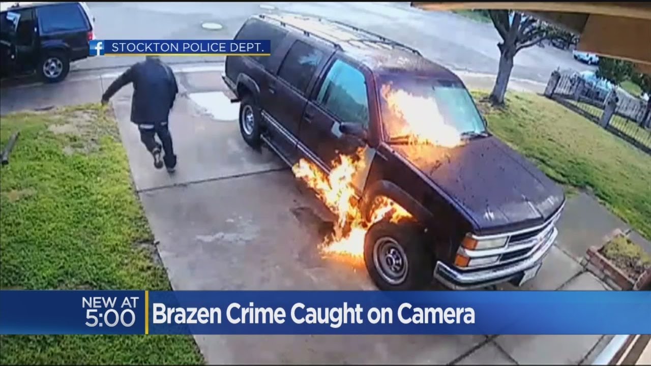 Brazen Crime Caught On Camera In Stockton