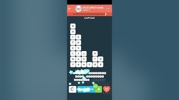 Wordbrain 2 Word Almighty Occupations Level 2 | Wordbrain 2 Occupations Level 2