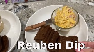 Crockpot Reuben Dip - 5 Ingredient Party Dip