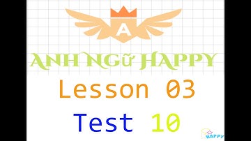 [Lesson 03] Listening TOEIC TEST 10 with HAPPY | Full HD | Transcript and Answer Key