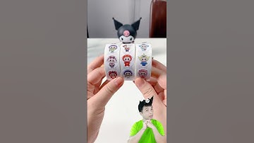 Endless Labubu Stickers in One Roll #labubu #sticker #cute