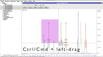 CcpNmr AnalysisAssign V3 - Working with 1D Spectra