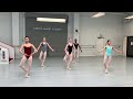 Fondu in Regular Ballet Technique Class, Vaganova training in California #dance #dancevideo #ballet