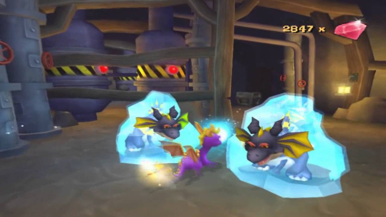 Spyro: A Hero's Tail - From Stormy Beach to Red's Laboratory - YouTube