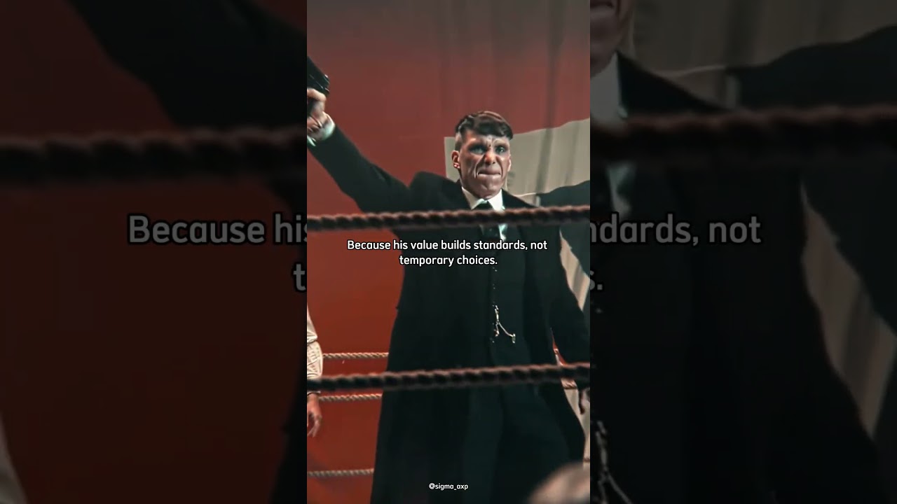 Real men set standards, not chase choices. 