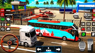 Real City Coach Bus Simulator 3D - Ultimate Bus Driving Experience - Android Gameplay #2 screenshot 3