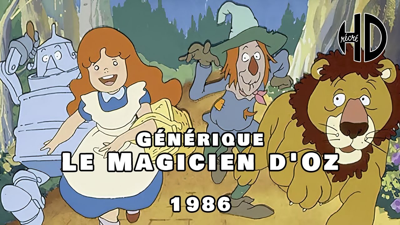 Générique du dessin animé Le Magicien d'Oz (オズの魔法使い) - 1986 - HD - YouTube