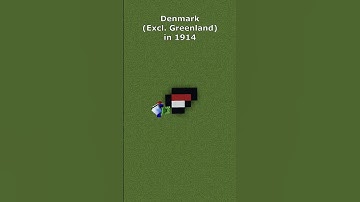 Small Scale 1914 Denmark #denmark #history #maps #flags #minecraft