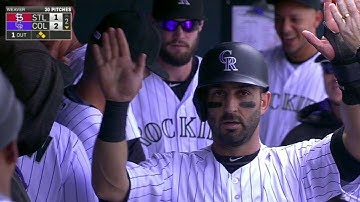 STL@COL: Blackmon drives in Descalso in the 2nd