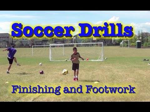 football tricks and skills to learn Soccer Drills For Finishing And Footwork | Soccer Drills For All Ages