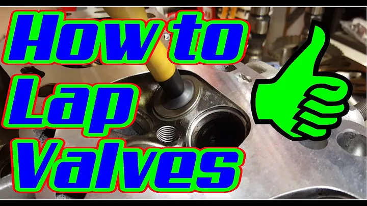 How to Lap Valves, the easy method!