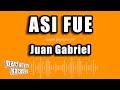 Juan Gabriel - Asi Fue (Versión Karaoke)