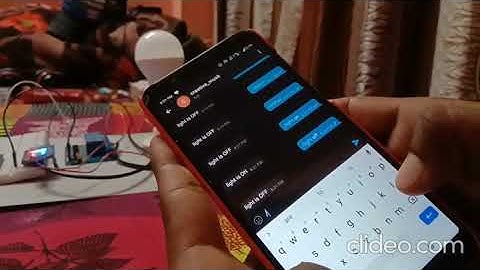 Light controlling using Esp32 through Telegram (Home automation IoT project).