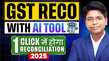 Tally में GST Reconciliation & Auto ITC Calculation | Best Taxation & Finance Automation Tool
