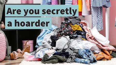 11 signs you have too much stuff | minimalism decluttering