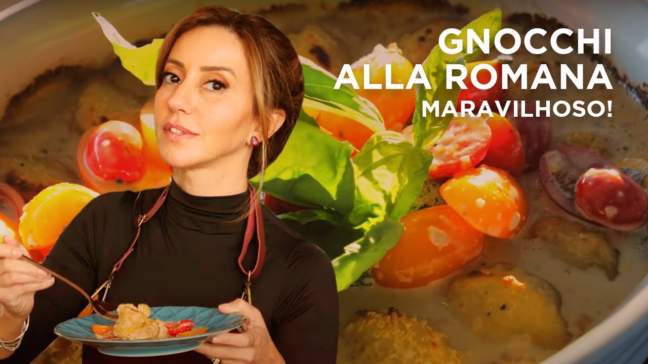 Como fazer Gnocchi Alla Romana! |  Nhoque de Semolina Gratinado | Receita Kika Marder