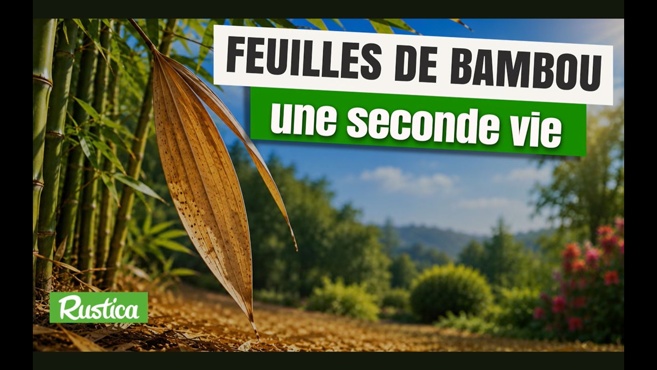 Feuilles de bambou : ne les jetez plus, transformez-les en or pour votre jardin !