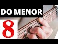 Como tocar acorde de { Do Menor } Con guitarra { serie de 40 acordes