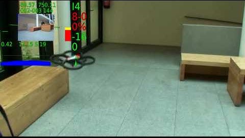 Parrot AR-Drone indoor autonomous flight