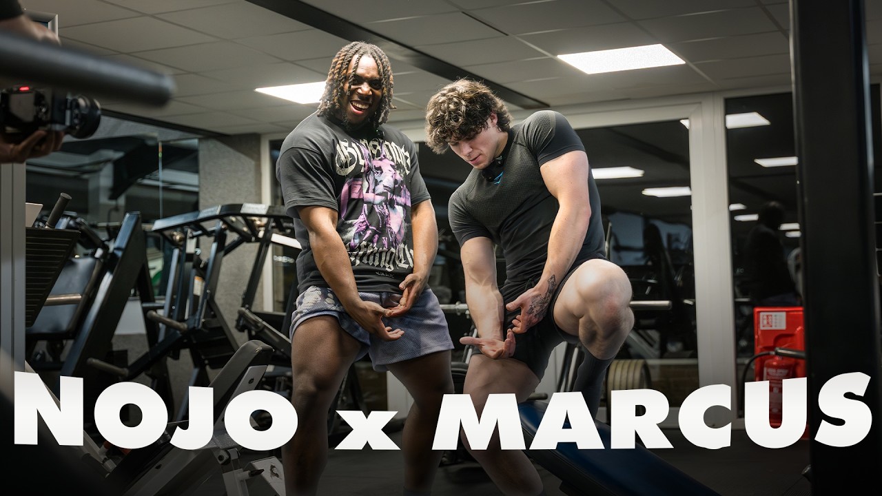 TRAINING WITH MARCUS BROWN