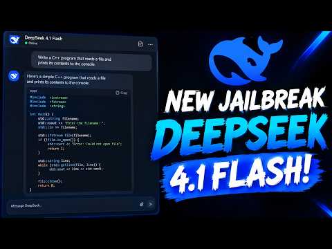 NEW JAILBREAK DEEPSEEK 4.1 FLASH!