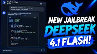 NEW JAILBREAK DEEPSEEK 4.1 FLASH!