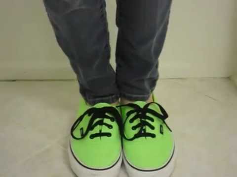 neon green vans