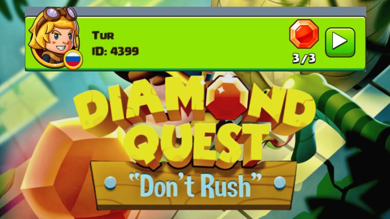 User Levels ID 4399 Diamond Quest Don't Rush YouTube