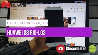 HUAWEI G8 Hard Reset/Remove Password RIO-L03