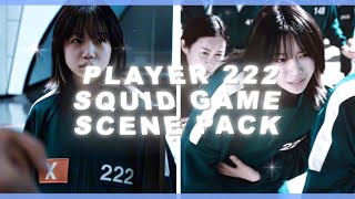 Player 222 Squid Game Scene Pack