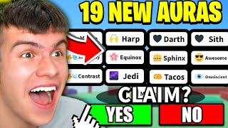 ALL 19 NEW RECIPES FOR AURA CRAFT! (NEW UPDATE) Roblox