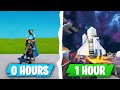 I gave 10 Fortnite players ONE HOUR to build me a SPACESHIP...