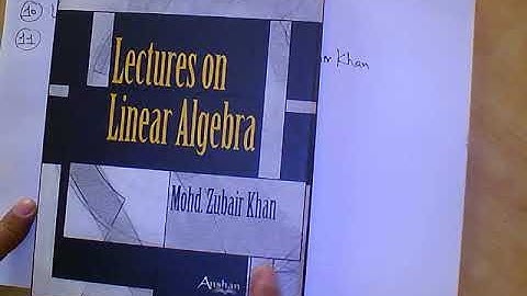 Linear algebra books for csir net jrf gate iit jam tifr nbhm cmi etc  exams