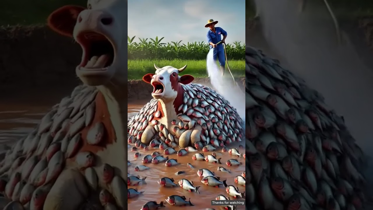 cow and fish story 
