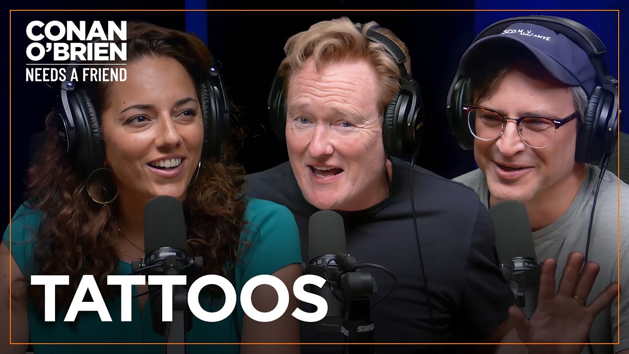 Conan, Sona, & Gourley Consider Getting Tattoos Conan O'Brien Needs A