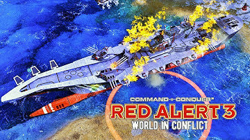 Red Alert 3 | World in Conflict Mod – 1v3 Soviet Union Showdown! ⚔️ Ultimate Battle for Domination!