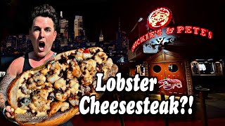 картинка: Чизстейк из лобстера в ресторане Original Chickie’s & Pete’s в Филадельфии!