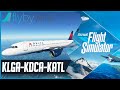 🔴Microsoft Flight Simulator LIVE | River Visual Rwy19 KDCA | A32NX Mod | PacX